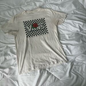 vans extra large in kids skater boy tee shirt rose